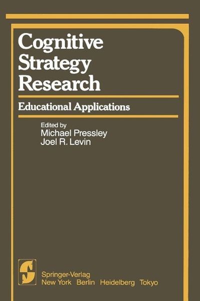 Produktbild: Cognitive Strategy Research