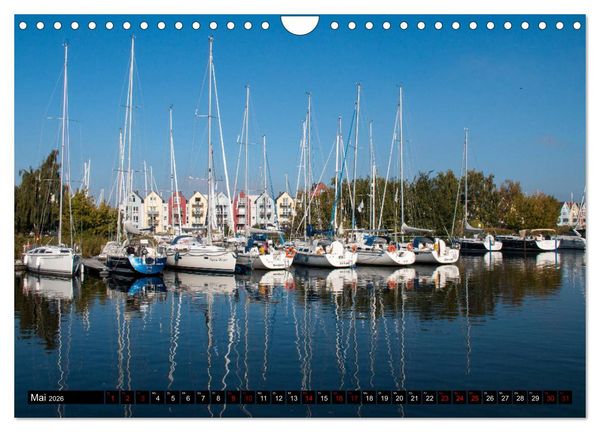 Produktbild: Hansestadt Greifswald (Wandkalender 2026 DIN A4 quer), CALVENDO Monatskalender