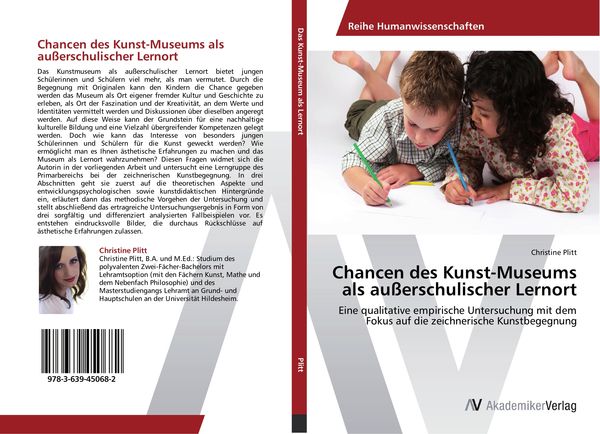 Produktbild: Chancen des Kunst-Museums als au&szlig;erschulischer Lernort