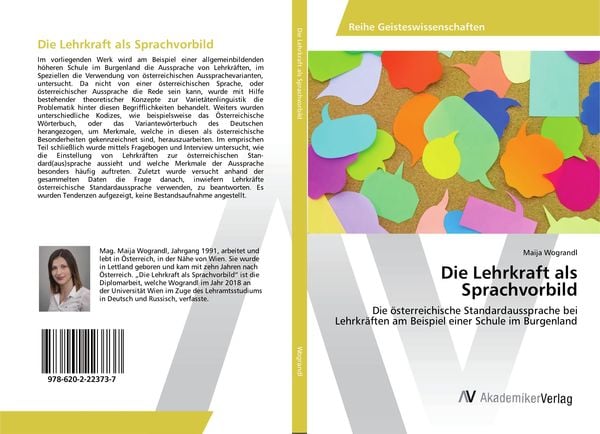 Produktbild: Die Lehrkraft als Sprachvorbild