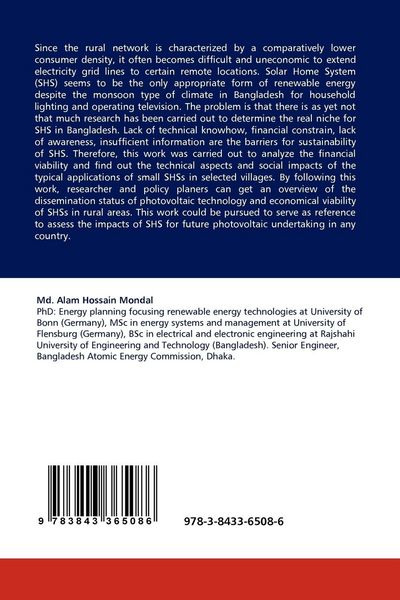 Produktbild: Solar Home Systems for Rural Development