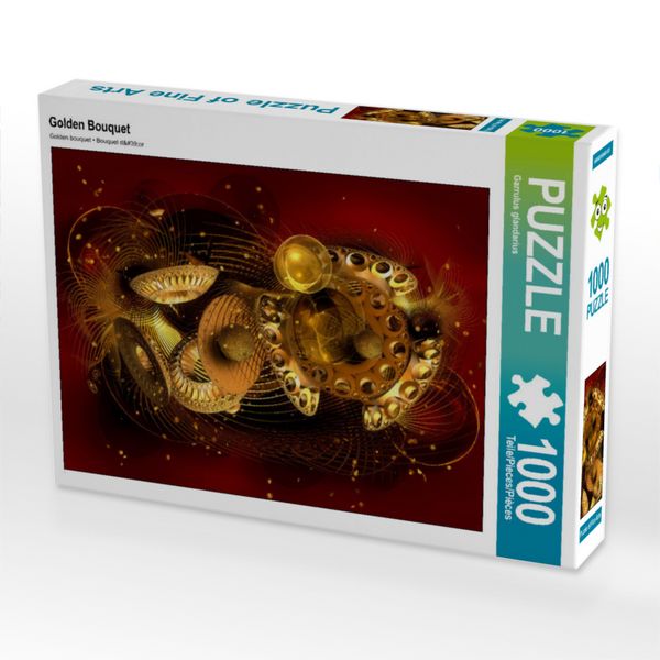 Produktbild: CALVENDO Puzzle Golden Bouquet 1000 Teile Lege-Gr&ouml;&szlig;e 480 x 640 cm Foto-Puzzle Bild von Garrulus glandarius