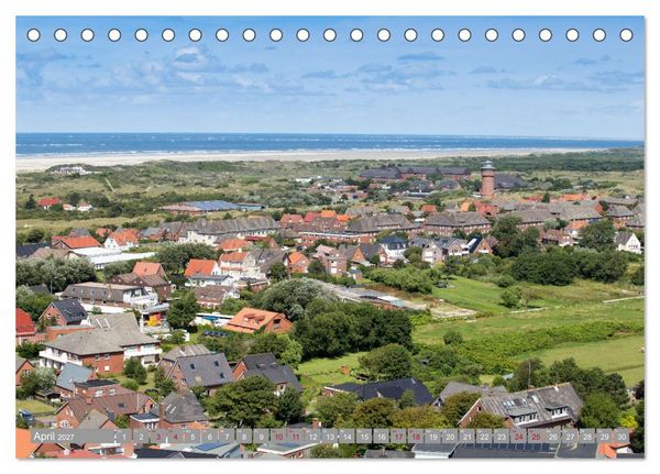 Produktbild: Ostfriesische Inseln (Tischkalender 2027 DIN A5 quer), CALVENDO Monatskalender