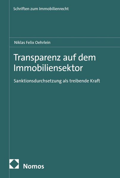 Produktbild: Transparenz auf dem Immobiliensektor