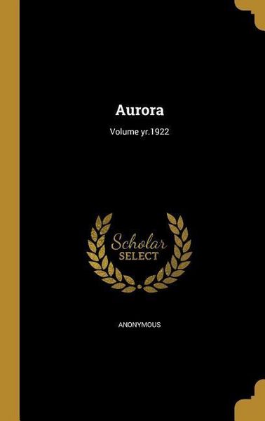 Produktbild: Aurora; Volume yr.1922