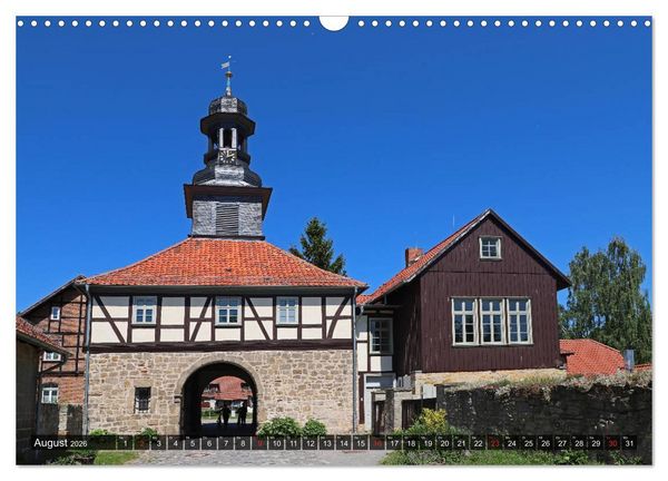 Produktbild: Stra&szlig;e der Romanik im Harz - eine Rundreise von Magdeburg in den Harz (Wandkalender 2026 DIN A3 quer), CALVENDO Monatskalender