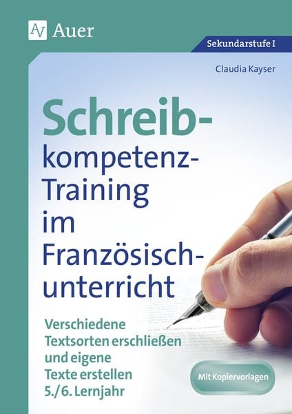 Produktbild: Schreibkompetenz-Training im Franz&ouml;sischunterricht