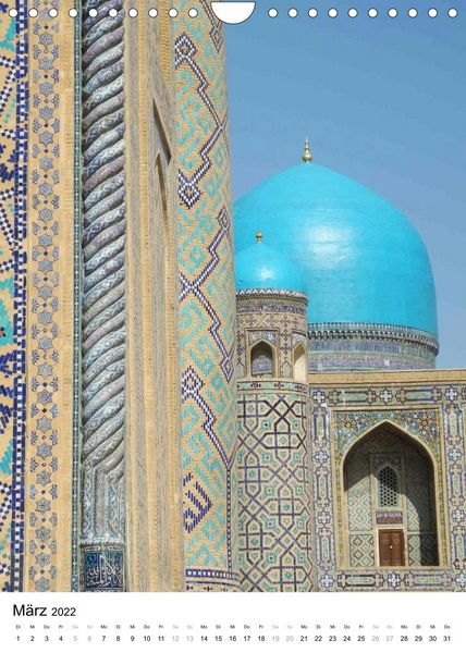 Produktbild: Usbekistan - Zauber der Seidenstra&szlig;e (Wandkalender 2022 DIN A4 hoch)