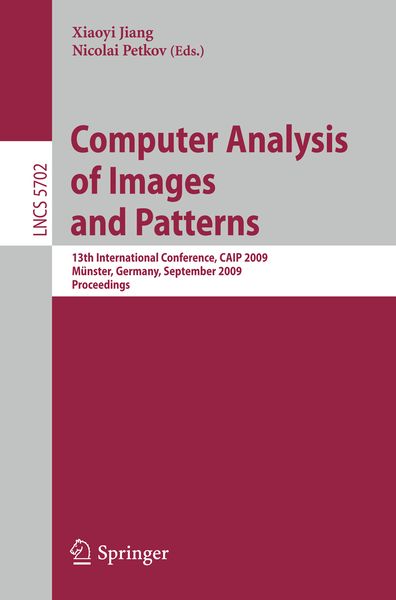 Produktbild: Computer Analysis of Images and Patterns