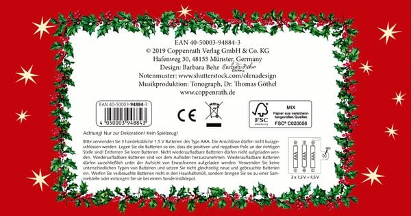 Produktbild: Sound-Adventskalender – Kleine Weihnachtsmusik