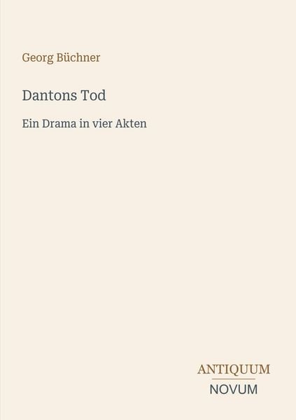 Produktbild: Dantons Tod