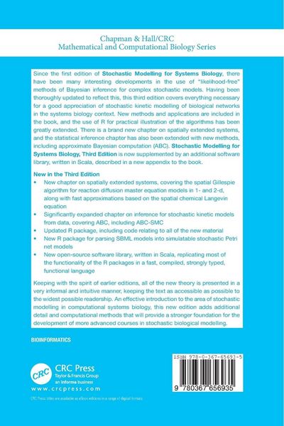 Produktbild: Stochastic Modelling for Systems Biology, Third Edition