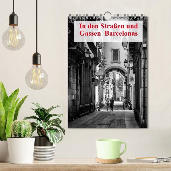 Produktbild: In den Stra&szlig;en und Gassen Barcelonas (Wandkalender 2026 DIN A4 hoch), CALVENDO Monatskalender