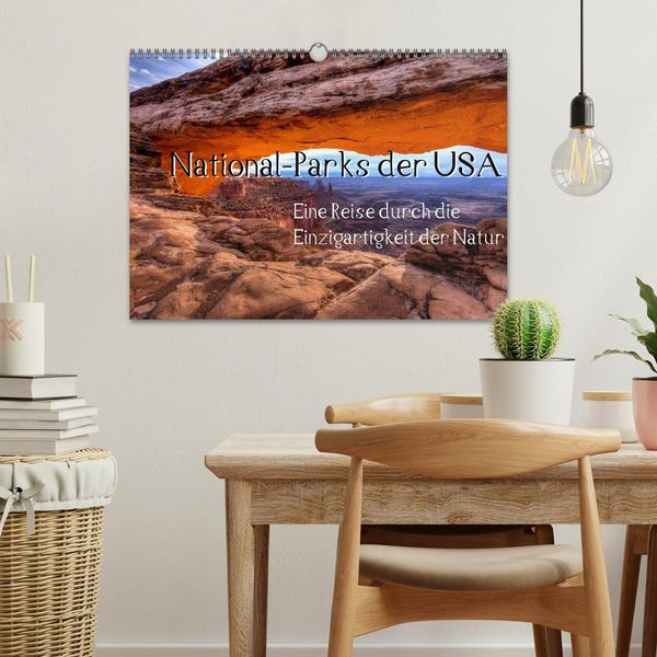 Produktbild: National-Parks der USA (Wandkalender 2026 DIN A3 quer), CALVENDO Monatskalender