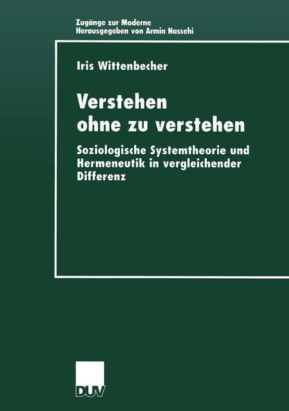 Produktbild: Verstehen ohne zu verstehen