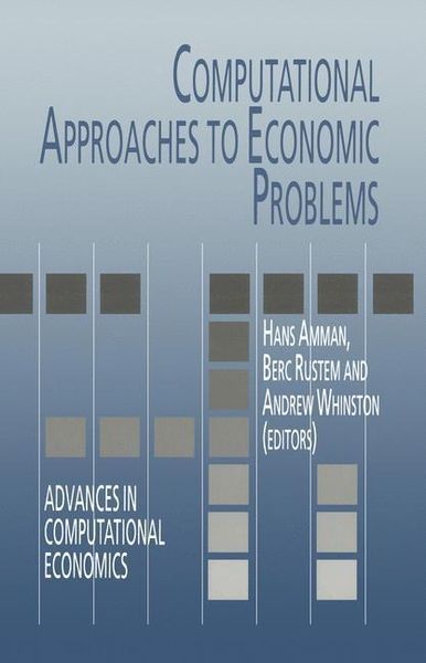 Produktbild: Computational Approaches to Economic Problems
