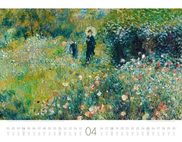 Produktbild: Kunstwerk Garten Kalender 2027