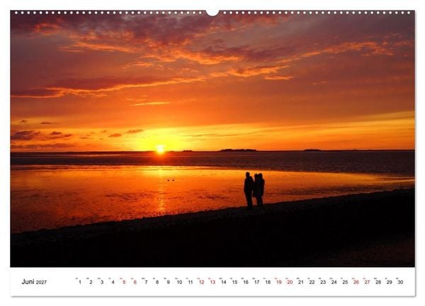 Produktbild: Pellwormer Ogenblicke, ein Streifzug durch ein Inseljahr (Wandkalender 2027 DIN A2 quer), CALVENDO Monatskalender