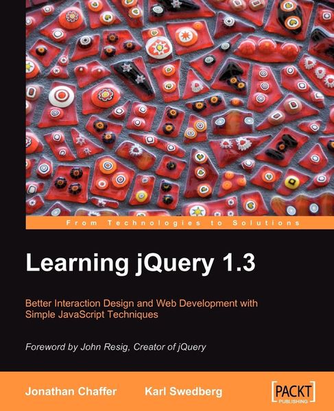 Produktbild: Swedberg, K: Learning jQuery 1.3