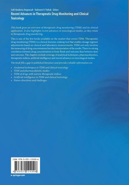Produktbild: Recent Advances in Therapeutic Drug Monitoring and Clinical Toxicology