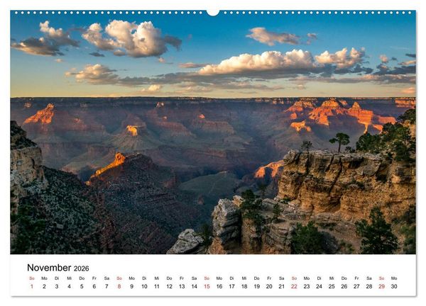Produktbild: S&uuml;dwesten der USA - Atemberaubende Landschaften (Wandkalender 2026 DIN A2 quer), CALVENDO Monatskalender