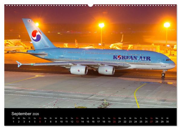 Produktbild: Welt der Flugzeuge (Wandkalender 2026 DIN A2 quer), CALVENDO Monatskalender