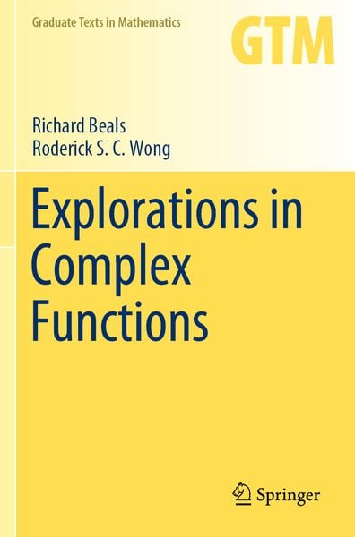 Produktbild: Explorations in Complex Functions