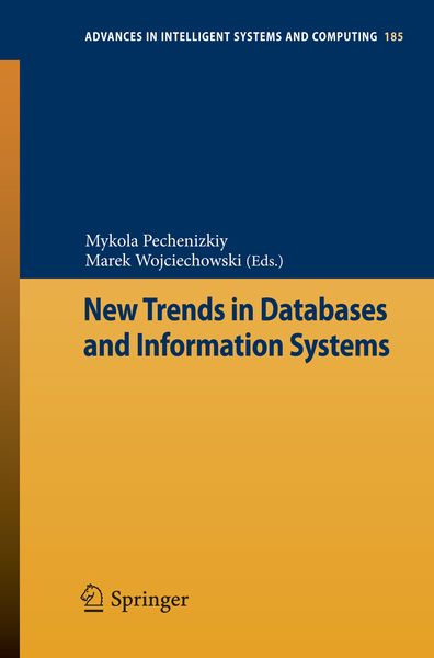 Produktbild: New Trends in Databases and Information Systems