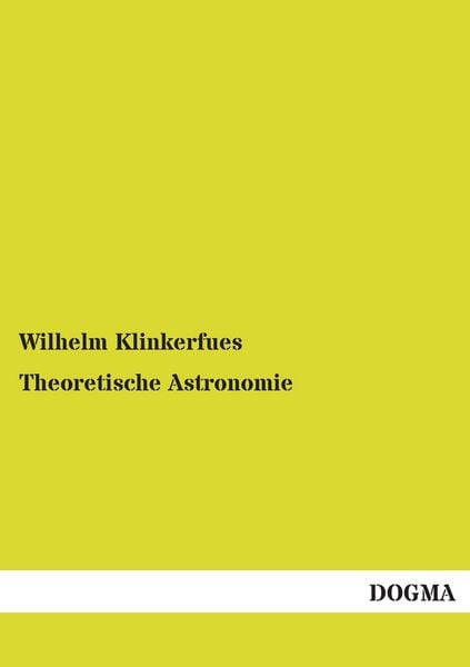 Produktbild: Theoretische Astronomie