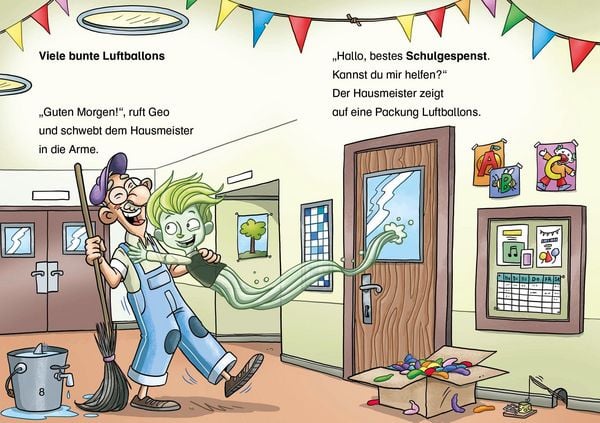 Produktbild: Lesel&ouml;wen 1. Klasse - Ein Gespenst auf dem Schulhof