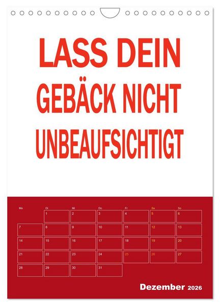 Produktbild: Memo an mich mit Jahresplaner (Wandkalender 2026 DIN A4 hoch), CALVENDO Monatskalender