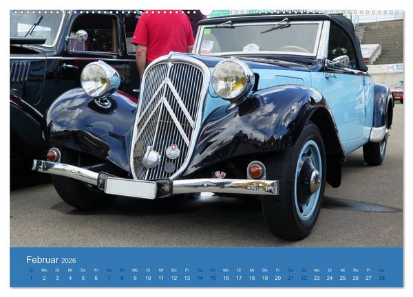 Produktbild: Citroen Traction Avant (Wandkalender 2026 DIN A2 quer), CALVENDO Monatskalender