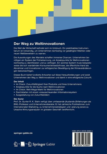 Produktbild: Der Weg zu Weltinnovationen