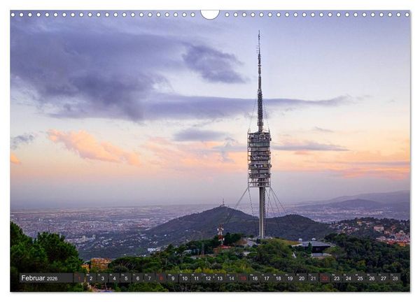 Produktbild: Metropole Barcelona (Wandkalender 2026 DIN A3 quer), CALVENDO Monatskalender