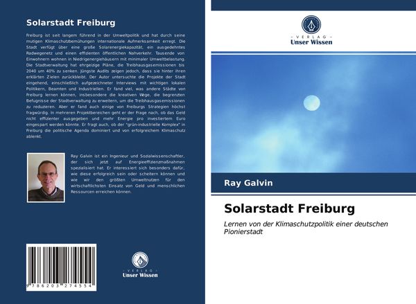 Solarstadt Freiburg, Taschenbuch von Ray Galvin, Verlag Unser Wissen, 9786203274554