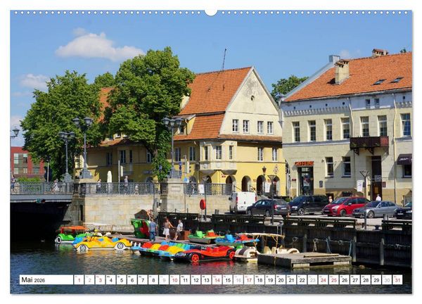 Produktbild: Memel - Klaipeda. Litauens Fenster zum Meer (hochwertiger Premium Wandkalender 2026 DIN A2 quer), Kunstdruck in Hochglanz