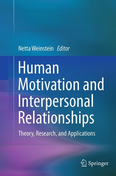Produktbild: Human Motivation and Interpersonal Relationships