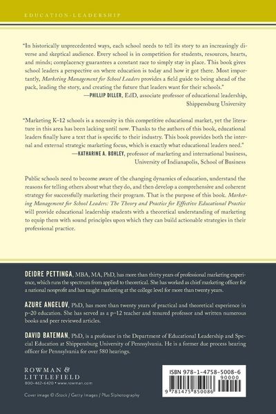 Produktbild: Marketing Management for School Leaders