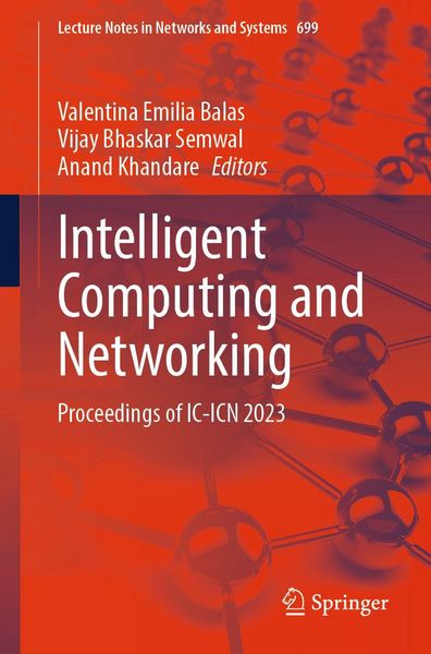 Produktbild: Intelligent Computing and Networking