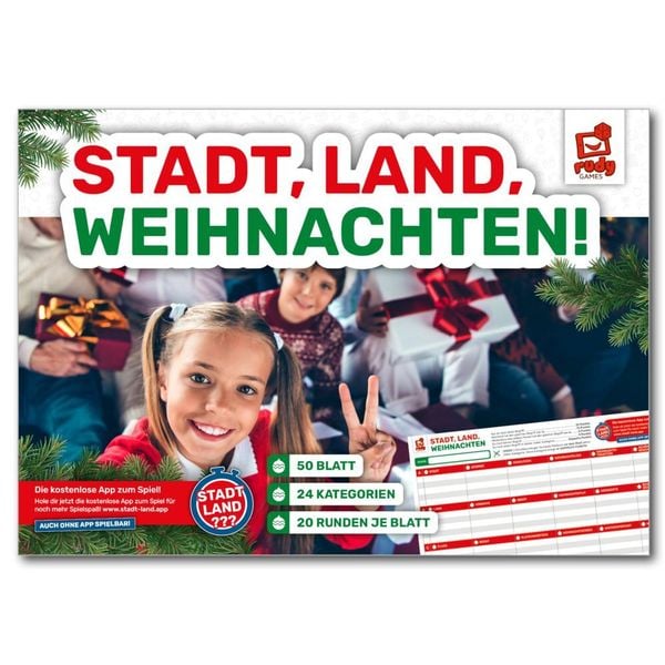Produktbild: Stadt, Land, WEIHNACHTEN! (Motiv: Familie)