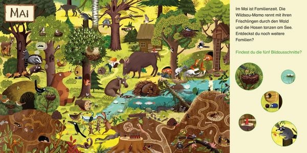 Produktbild: Maxi Pixi 521: Wimmelspa&szlig;. Ein Jahr im Wald