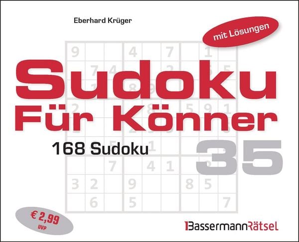 Produktbild: Sudoku f&uuml;r K&ouml;nner 35