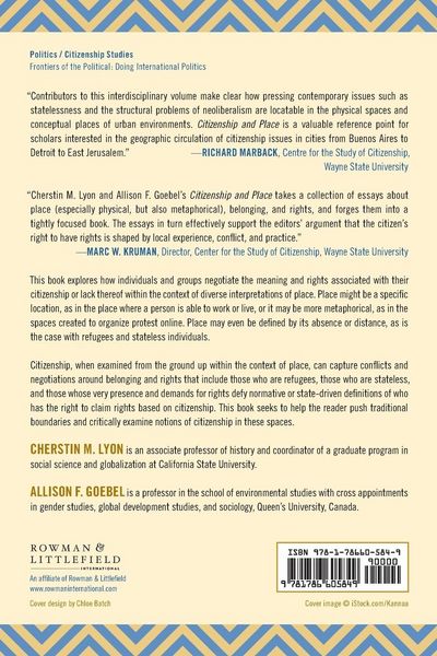 Produktbild: Citizenship and Place