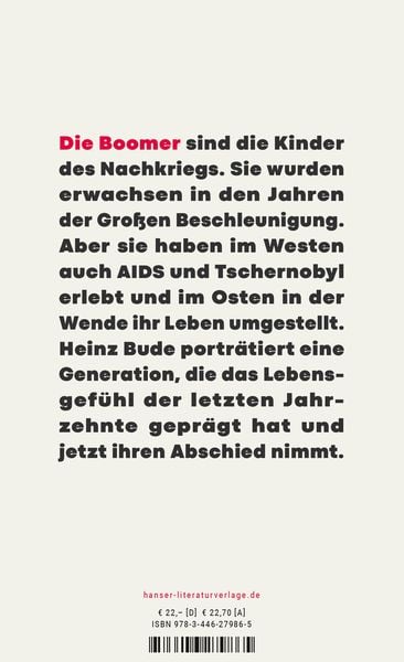 Produktbild: Abschied von den Boomern