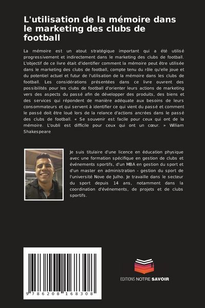Produktbild: L'utilisation de la m&eacute;moire dans le marketing des clubs de football