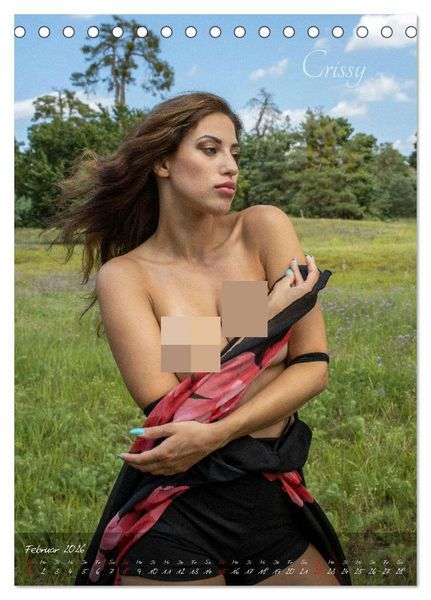 Produktbild: Erotik Fotoart Hot Girls (Tischkalender 2026 DIN A5 hoch), CALVENDO Monatskalender