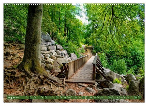 Produktbild: Das Felsenmeer - Natur pur im Odenwald (hochwertiger Premium Wandkalender 2026 DIN A2 quer), Kunstdruck in Hochglanz