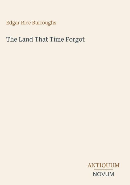 Produktbild: The Land That Time Forgot