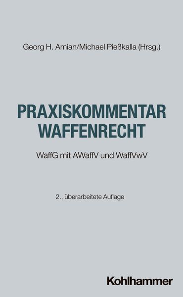 Produktbild: Praxiskommentar Waffenrecht