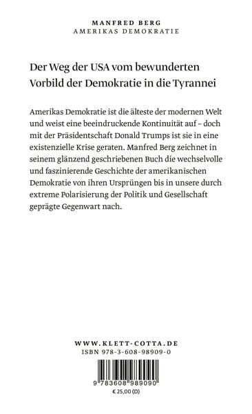 Produktbild: Amerikas Demokratie